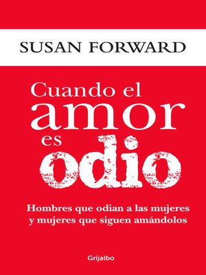 cover image of Cuando el amor es odio